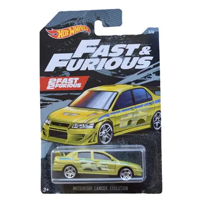 Hot Wheels Fast & Furious Mitsubishi Lancer Evolution 3/6 Green