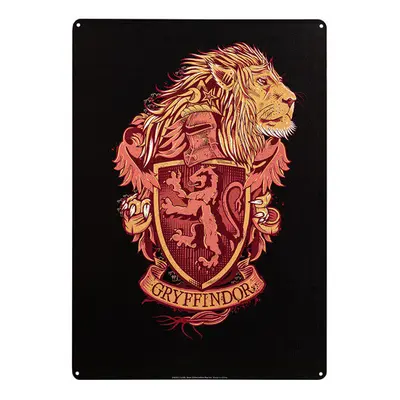 Harry Potter A3 Tin Sign (Gryffindor)