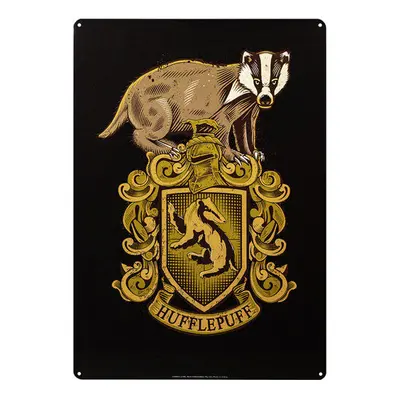 Harry Potter A3 Tin Sign (Hufflepuff)