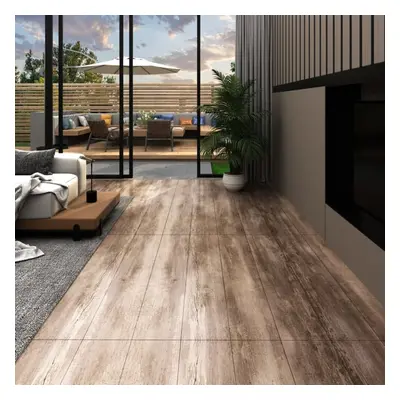 vidaXL Self-adhesive PVC Flooring Planks 5.21 m? mm Wood Wash Floor Tile