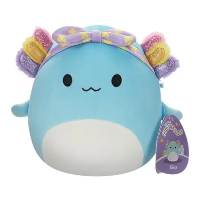 Original Squishmallows 7.5-Inch - Easter Squishmallows - Irina the Teal Axolotl with Rainbow Gil