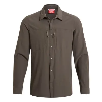 (XXL, Woodland Green) Craghoppers Mens Nosilife Long-Sleeved Shirt