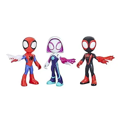 Marvel Spidey and His Amazing Friends Supersized Hero Figures Multipack, Large Action Figures, P