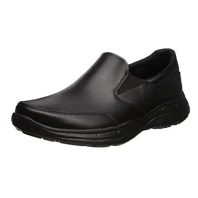 Skechers USA Men's Glides Calculous Slip-On Loafer Black 10.5 3E US