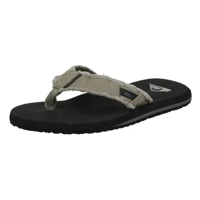 Quiksilver mens Monkey Abyss Sandal Green/Black/Brown US