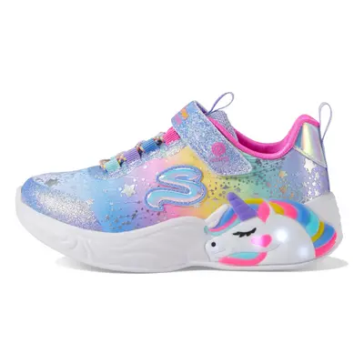 Skechers Kids Girls Unicorn Dreams Sneaker Blue/Multi 1.5 Little Kid