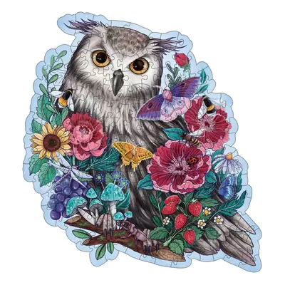 Ravensburger Mysterious Owl Piece Wooden Jigsaw Puzzle - - f