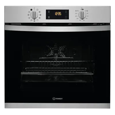 Indesit IFW3841PIXUK Built In Electric Single Oven - Stainless Steel