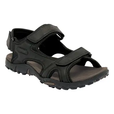 (UK 6, Black) Regatta Great Outdoors Mens Haris Sandals