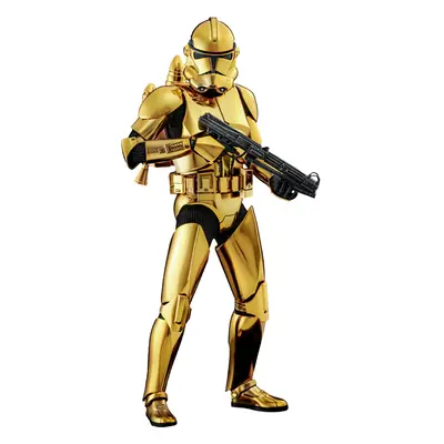 Figure Hot Toys MMS735 - Star Wars - Clone Trooper Gold Chrome Version