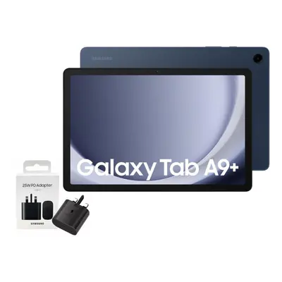 (Navy) Samsung Galaxy Tab A9+ 64GB 4GB RAM Unlocked to all Carrier, with official 25W UK Adapter