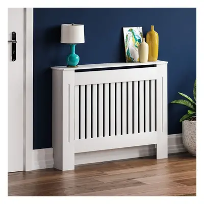 (Medium) Chelsea Radiator Cover Heating Guard Cabinet Slats