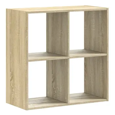 (sonoma oak, 68.5 x x 68.5 cm) vidaXL Bookcase Bookshelf Book Rack Storage Cabinet Engineered Wo