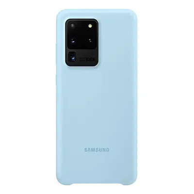 SAMSUNG Galaxy S20 Ultra Case Silicone Back Cover - Blue (US Version