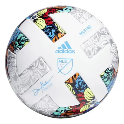 adidas Unisex-Adult MLS Pro Soccer Ball White Solar Yellow Power Bl