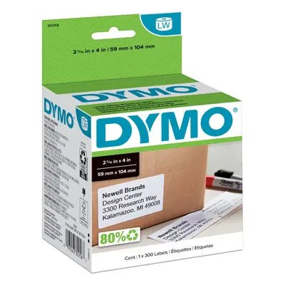 Dymo DYM30256 LabelWriter Large Shipping Labels / Roll White