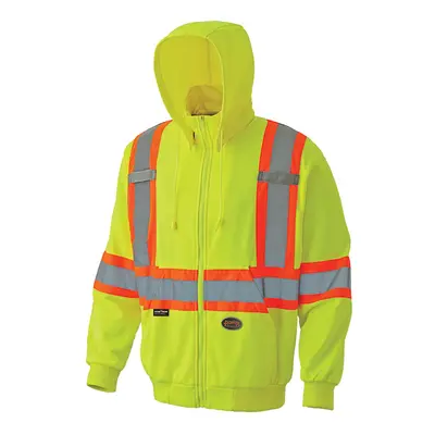 Pioneer High Visibility Ultra Reflective Zip-Style Micro Fleece Hood