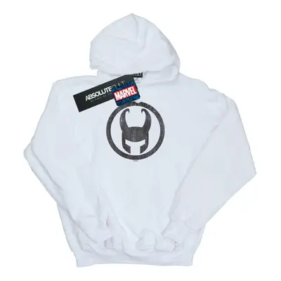 (M, White) Marvel Womens/Ladies Loki Icon Hoodie