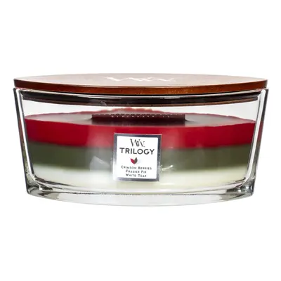 WoodWick Trilogy Winter Garland - Crimson Berries Frasier Fir White