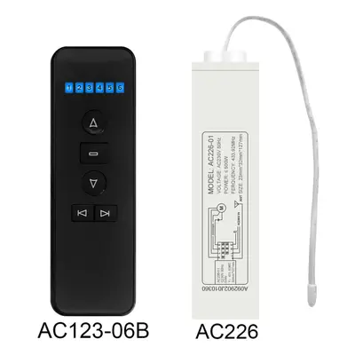 (#3) Remote Control Switch And AC226 Receiver Set Compatible Broadlink Remote Control Set For Sm