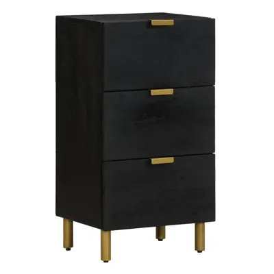 vidaXL Sideboard Cupboard Storage Cabinet Highboard Black Engineered Wood