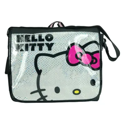 Hello Kitty Face Messenger Bag - White