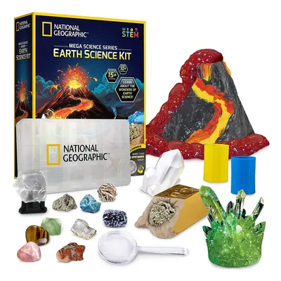 National Geographic Earth Science Kit - Over Science Experiments & STEM Activities for Kids, Inc