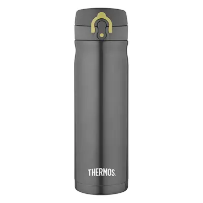 Thermos 470ml Charcoal Stainless Steel Hot And Cold Vacuum Insulated Drink Flask