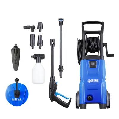 Nilfisk Jet Washer Titan Corded Pressure Washer with accessories