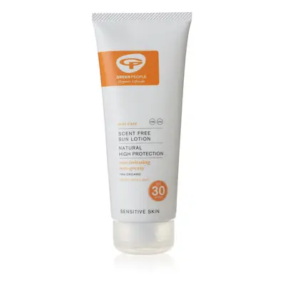 Green People Organic Sun Lotion SPF30 Scent Free 200ml