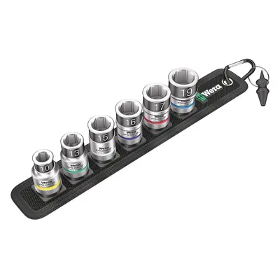 Wera Belt C Zyklop holding function socket set, 1/2" drive, 7pc