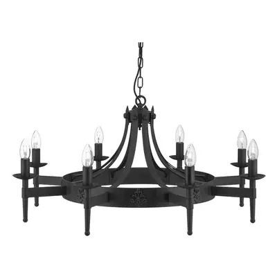 Gothic Style Wrought Iron Light Ceiling Pendant