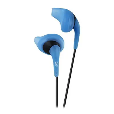 JVC HAEN10A Gumy Sport Earbuds, Blue