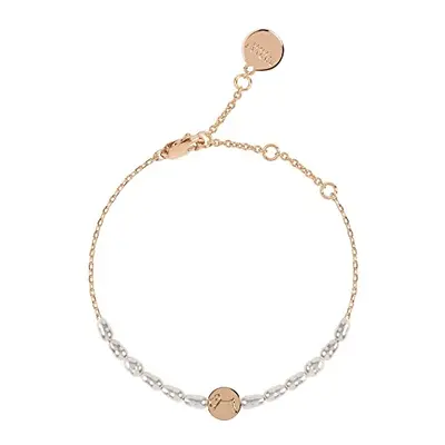 RADLEY Ladies 18ct Rose Gold Plated Pearl Bracelet RYJ3210S