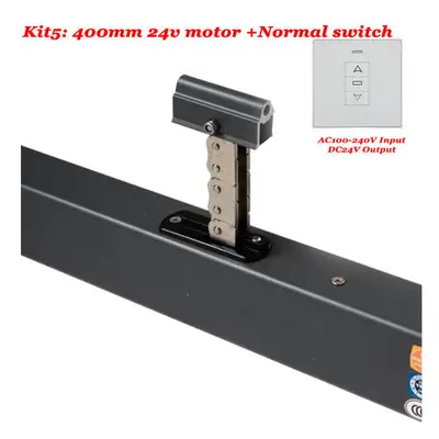 (Body 420mm +switch) Wifi Smart Window Opener Aluminum Window Motor Controller Automation Smart 