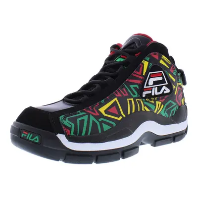 Fila Grant Hill Mens Shoes Size 7.5 Color: Black/Jellybean/Lemon