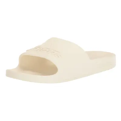 adidas Unisex Adilette Aqua Slide Sandal Off White/Off White/Off Whit