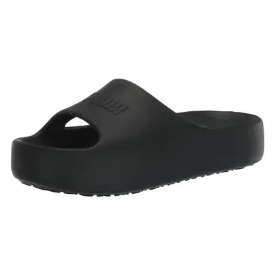 PUMA Women's SHIBUSA Slide Sandal Puma Black-Puma Black