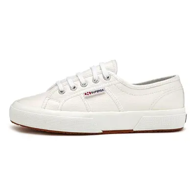 Superga Efglu Leather Shoes in White [UK EU 46]