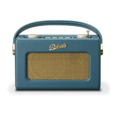 Roberts Revival Uno BT DAB DAB+ FM Radio with alarms and line out in Teal Blue Bluetooth