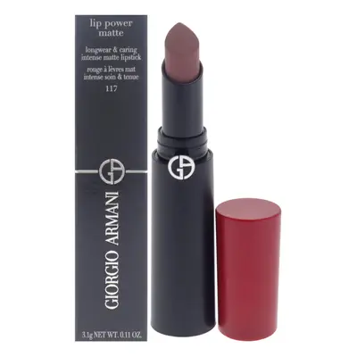 Lip Power Matte Longwear Lipstick - Graceful by Giorgio Armani for Women - 0.11 oz Lipstick