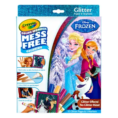 Crayola Color Wonder Glitter Set-Frozen