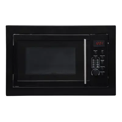 SIA BIM25BL Black 25L Integrated Built in 900W Digital Timer Microwave Oven