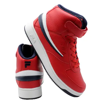 Fila Men's A-High Basketball Shoes Red/Navy/White