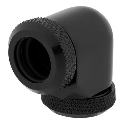 Corsair XF Hardline Angled 14mm Black Fitting - Twin Pack (CX-9052015-WW)