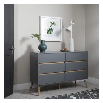 Otto Chest of Drawers Drawer in Silk Grey