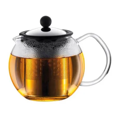 Bodum Teapot Press Glass Handle 0.5l with Permanent Filter