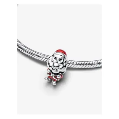 Pandora Moments Sterling Silver Playful Santa Slide Charm 793593C01