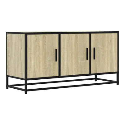 (sonoma oak) vidaXL TV Cabinet TV Stand Media TV Unit Engineered Wood and Metal