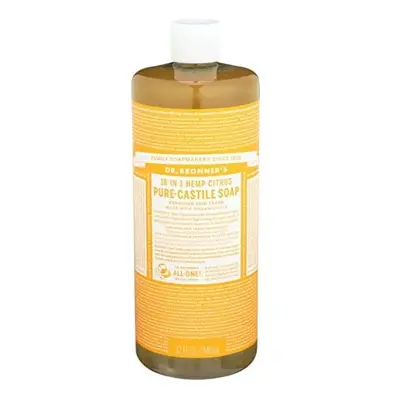 DR BRONNERS Organic Citrus Orange Pure-Castile Liquid Soap 946ml (PACK OF 1)